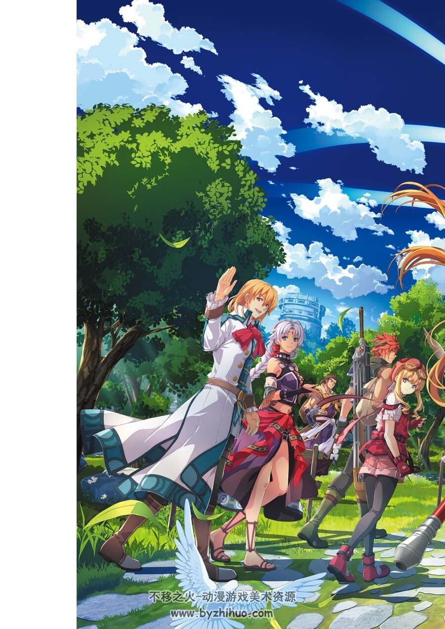 Trails In The Sky 1st Chapter Official Visual Collection空之轨迹 1st 官方视觉百度下载