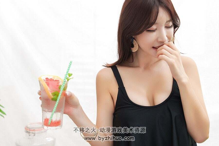 郑有贞 2017 泳装裙装合集 艺用写真作品 百度网盘下载