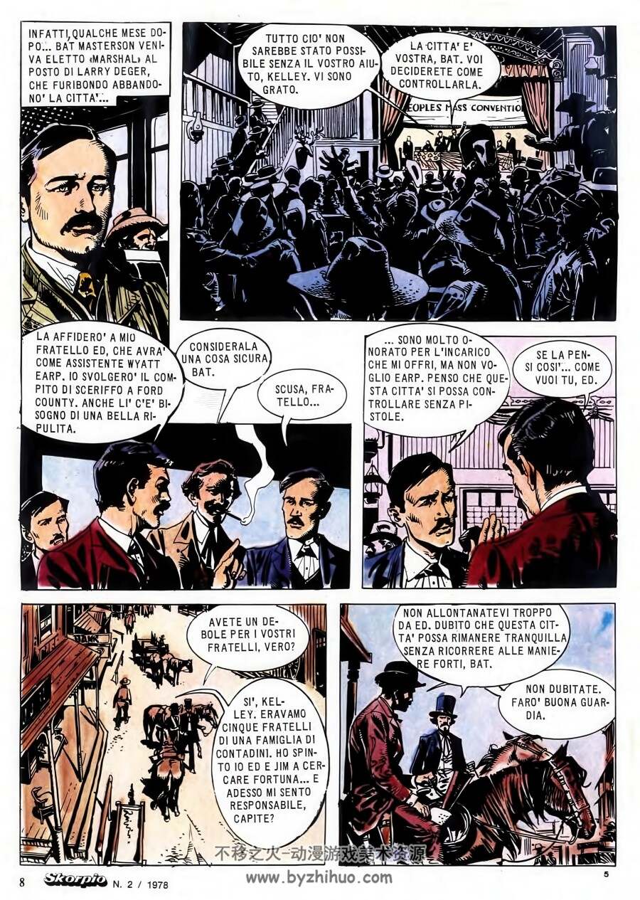 I Grandi Miti Del West 西部伟大神话 1977–1978 保罗・塞尔皮耶里漫画 百度下载