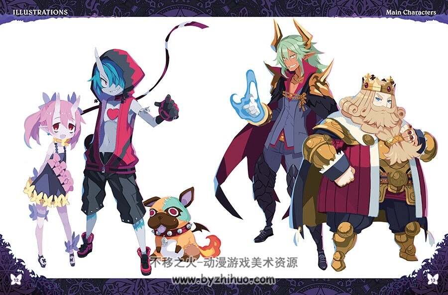 魔界战记6完整版原田たけひと Disgaea 6 Complete Behind设定集 百度网盘下载