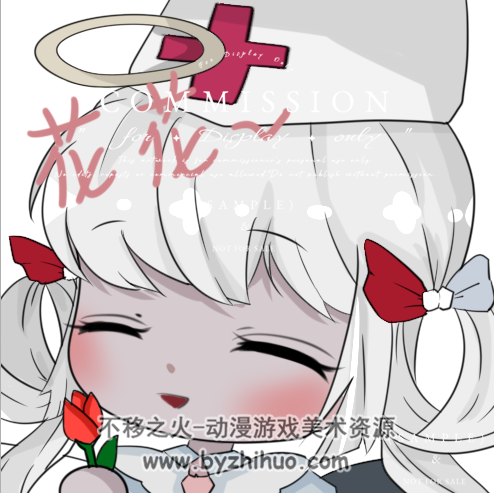 一组简单q版表情包（5张）