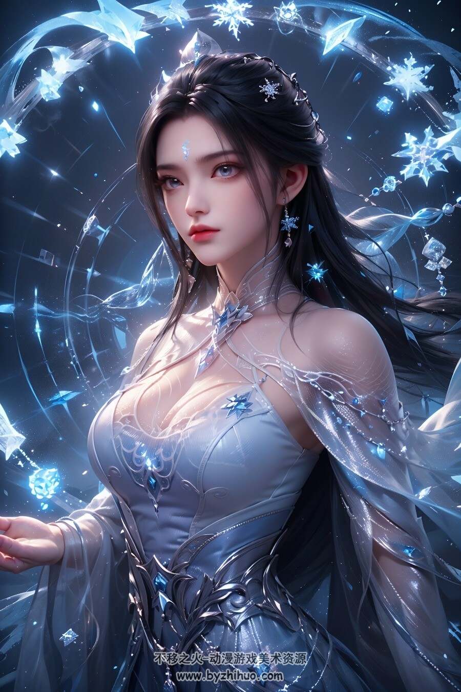 陆雪琪 AI绘画作品图包 百度网盘下载