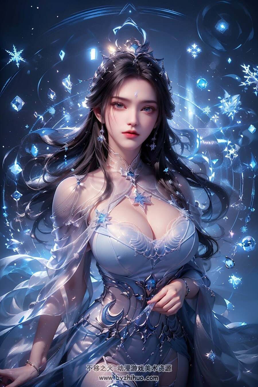 陆雪琪 AI绘画作品图包 百度网盘下载