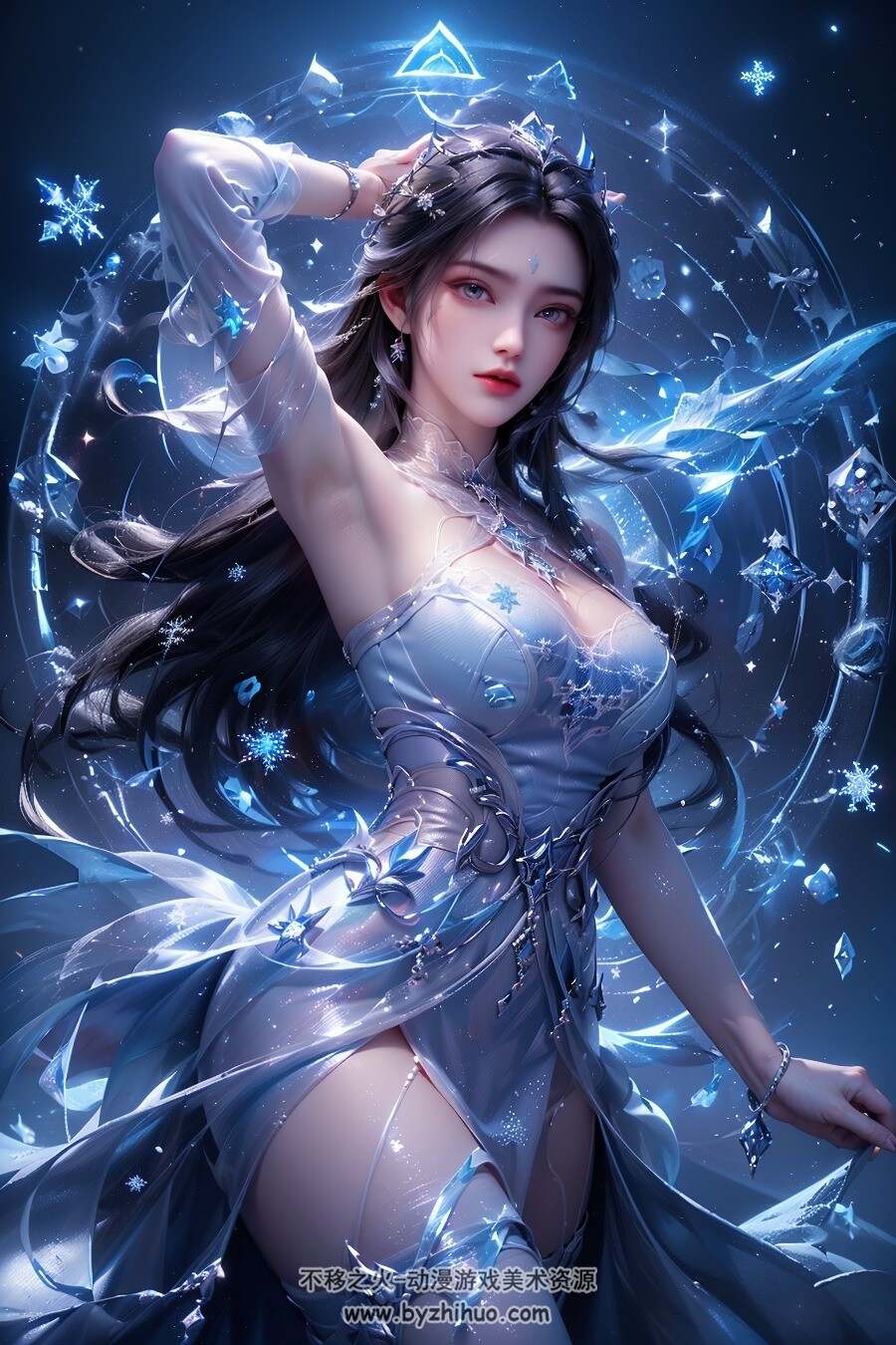 陆雪琪 AI绘画作品图包 百度网盘下载