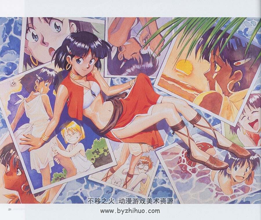 蓝宝石之谜 ふしぎの海のナディア插画集 百度网盘下载