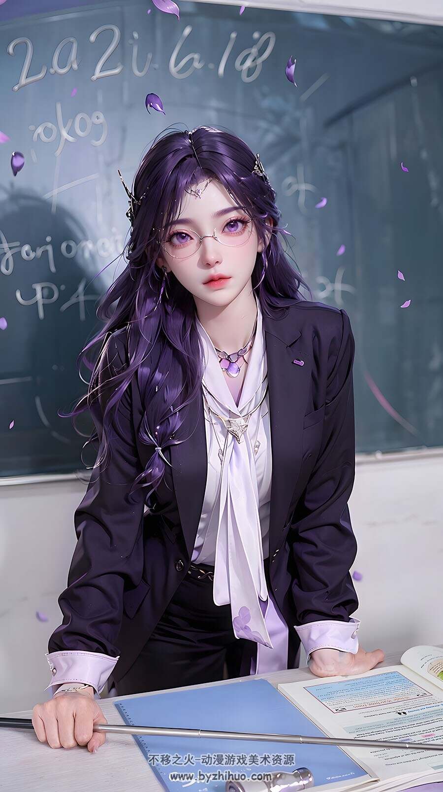 ai现代妆容 云曦 完美世界人物 壁纸图包 百度网盘下载