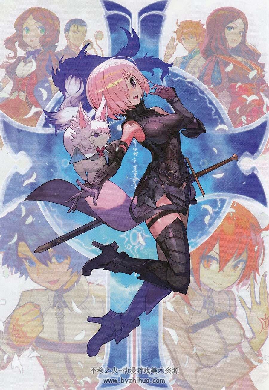 lack画集2 RPG+FlagMents Order II 以及9个PSD绘画源文件 百度网盘下载