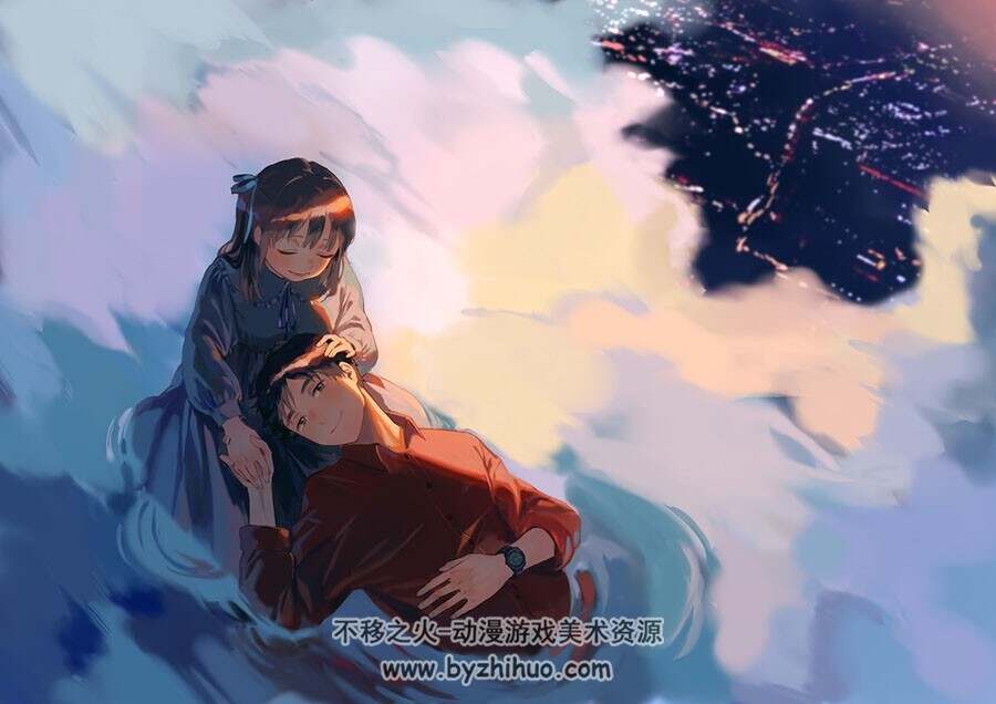 TamoTaro Tamomoko+Taro-k合作创作插画作品图包 百度网盘下载