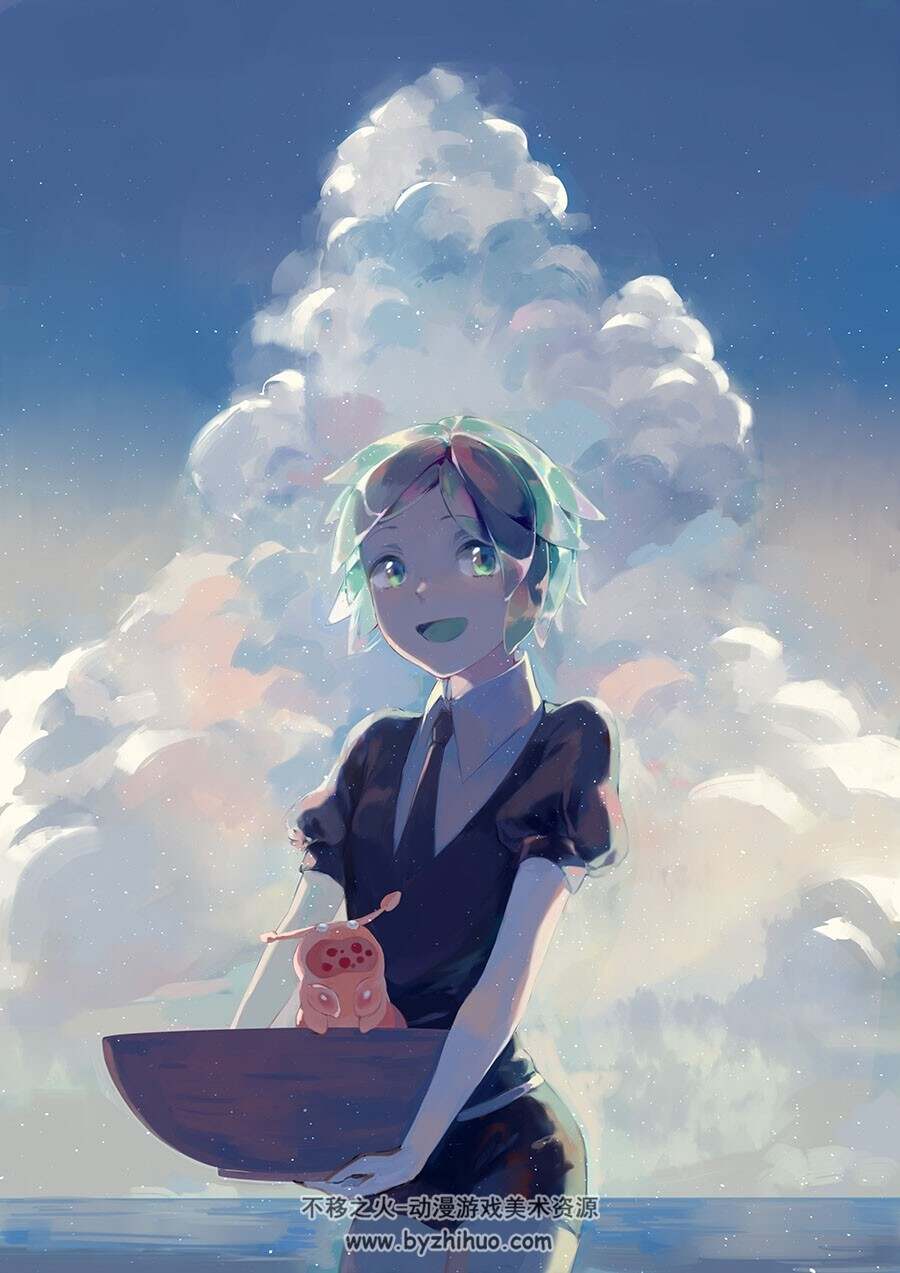 TamoTaro Tamomoko+Taro-k合作创作插画作品图包 百度网盘下载