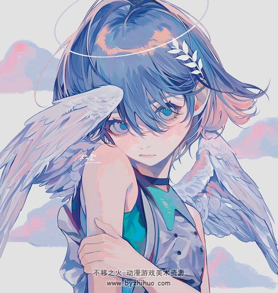 ponn mame ぽん豆° 二次元插画美术作品图包 百度网盘下载