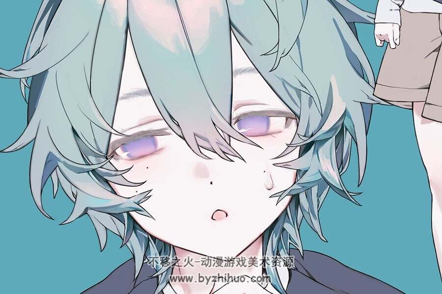 插画师heto 日系少年插画作品图包 百度网盘下载 244P