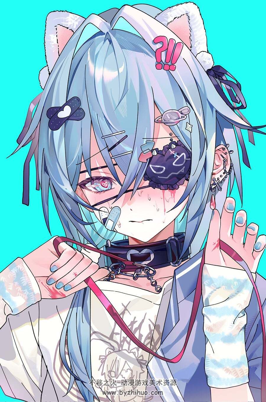 插画师heto 日系少年插画作品图包 百度网盘下载 244P