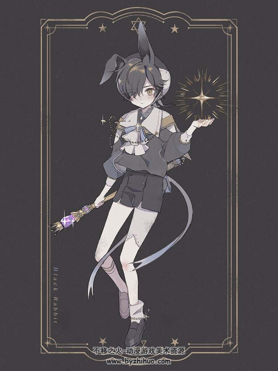 画师BOY 可爱角色二次元插画图包 百度网盘下载