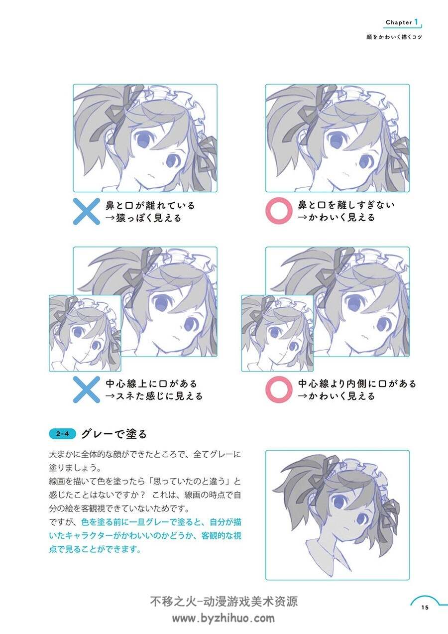 技の書-キャラクターイラスト徹底解説 斋藤直葵角色绘制要点 百度下载