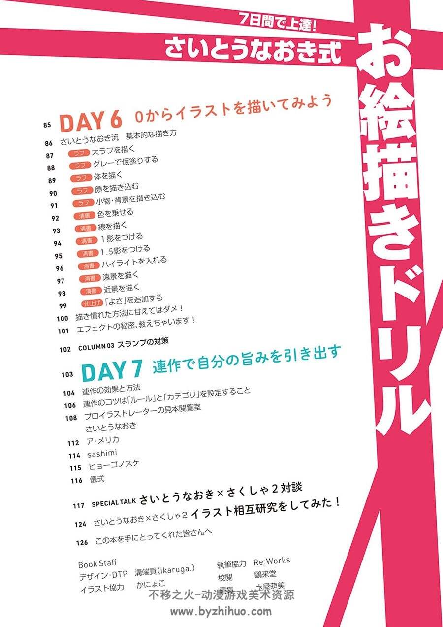 7日間で上達! さいとうなおき式お絵描きドリル 七天集中项目式练习 下载