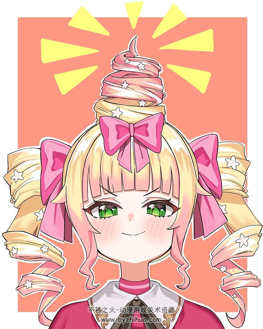 画师みやびりんご Miyabi Ringo 二次元人物插画图包 百度网盘下载