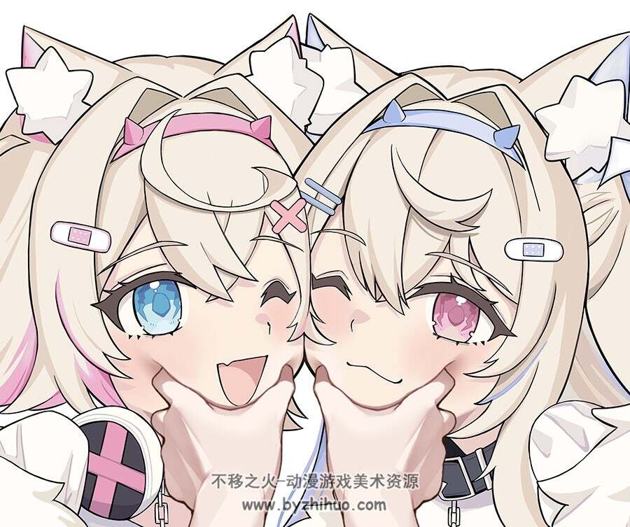 画师みやびりんご Miyabi Ringo 二次元人物插画图包 百度网盘下载