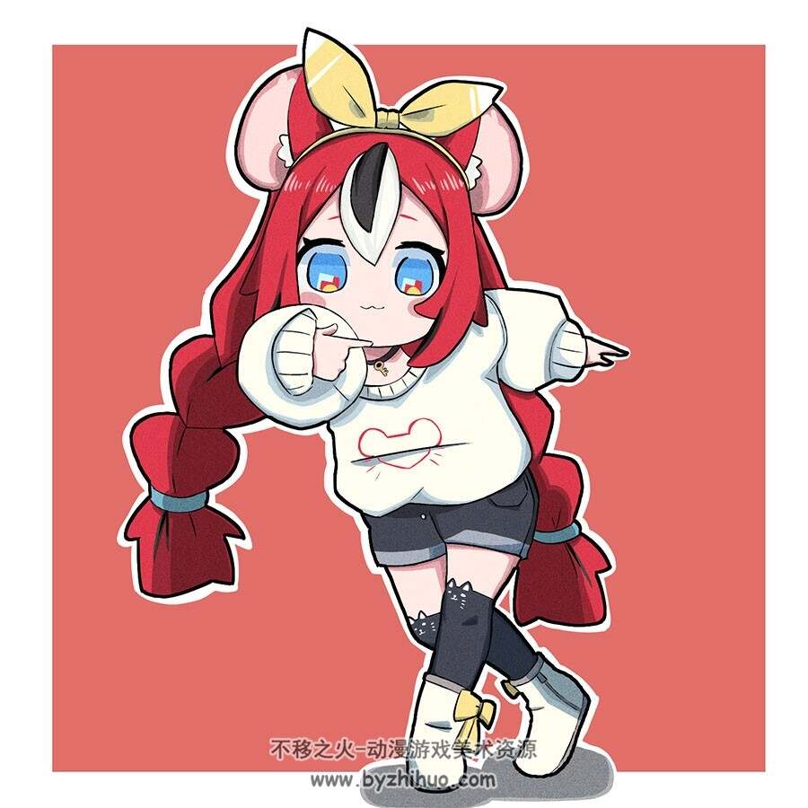 画师みやびりんご Miyabi Ringo 二次元人物插画图包 百度网盘下载