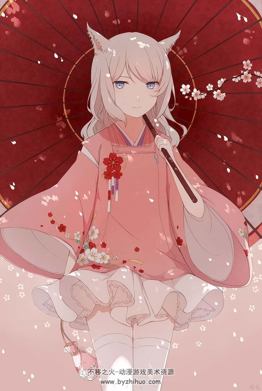 画师Genkwa 可爱人物 插画壁纸图包 百度网盘下载