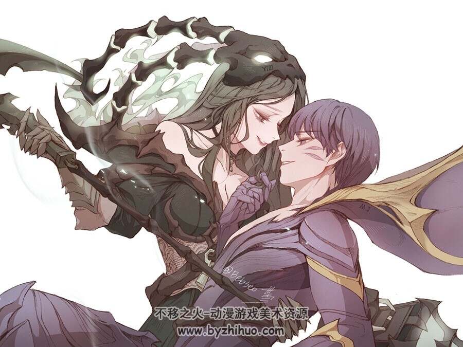 画师 Bebseo世珍 动漫游戏同人插画作品图包 百度网盘下载