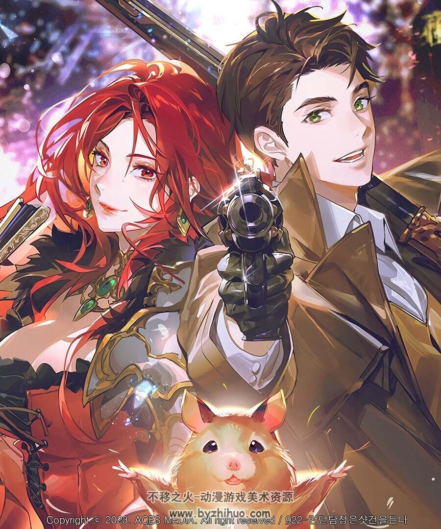 画师 uoongpig 二次元人物插画作品 百度网盘下载