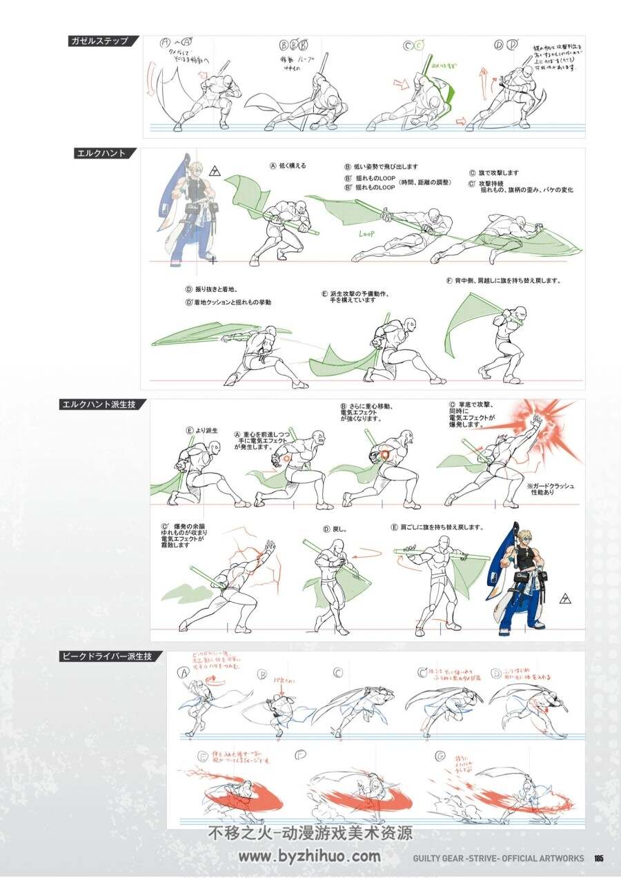 Guilty Gear -Strive-Official Artworks 公式资料设定集 百度网盘下载