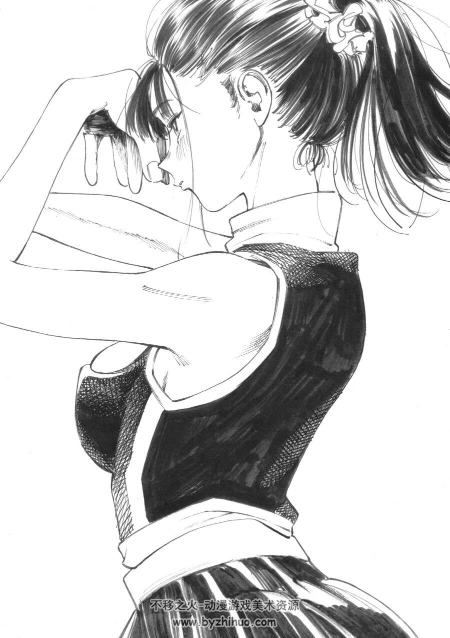 ガガイモ画集 黑白插画 百度网盘下载