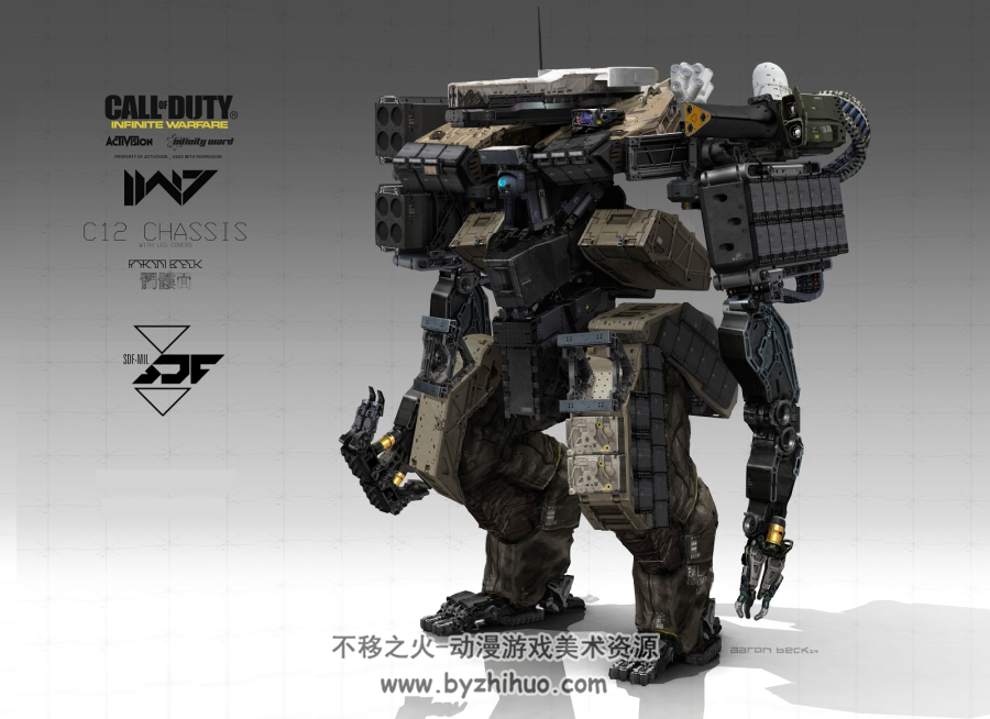 使命召唤13无限战争设定集 Call Of Duty Infinite Warfare Official Art Works 百度下载