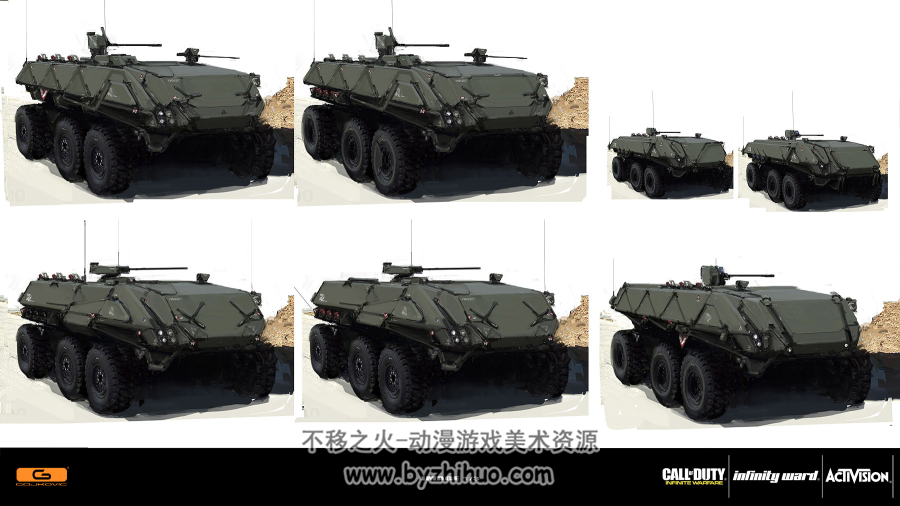 使命召唤13无限战争设定集 Call Of Duty Infinite Warfare Official Art Works 百度下载