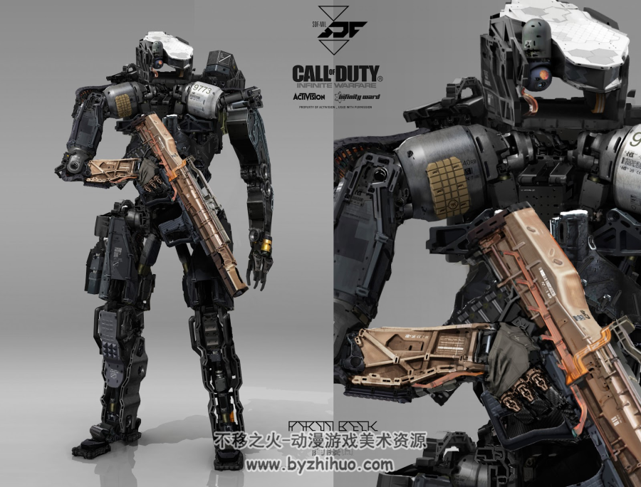 使命召唤13无限战争设定集 Call Of Duty Infinite Warfare Official Art Works 百度下载