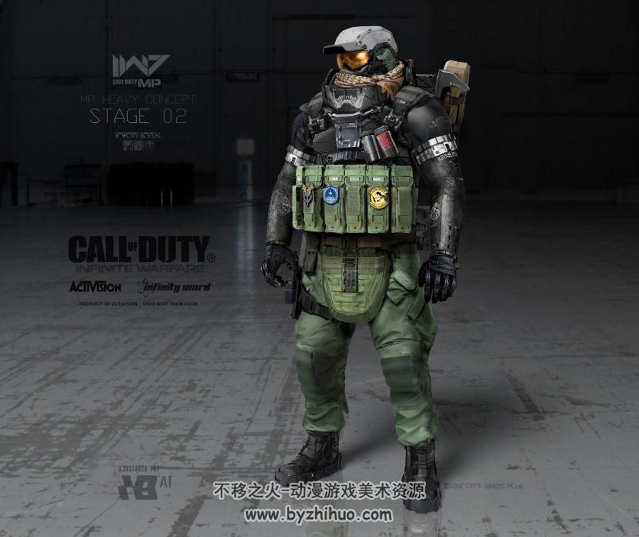 使命召唤13无限战争设定集 Call Of Duty Infinite Warfare Official Art Works 百度下载