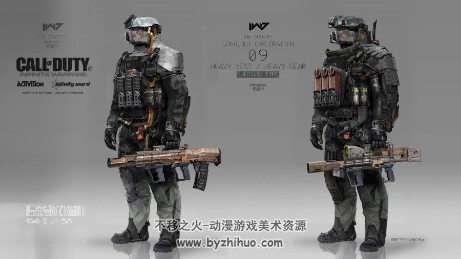 使命召唤13无限战争设定集 Call Of Duty Infinite Warfare Official Art Works 百度下载