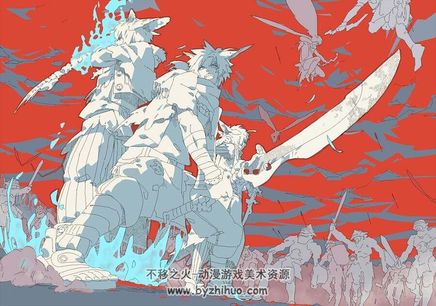 画师ほにゃらら HonyaLala 插画作品图包 百度网盘下载