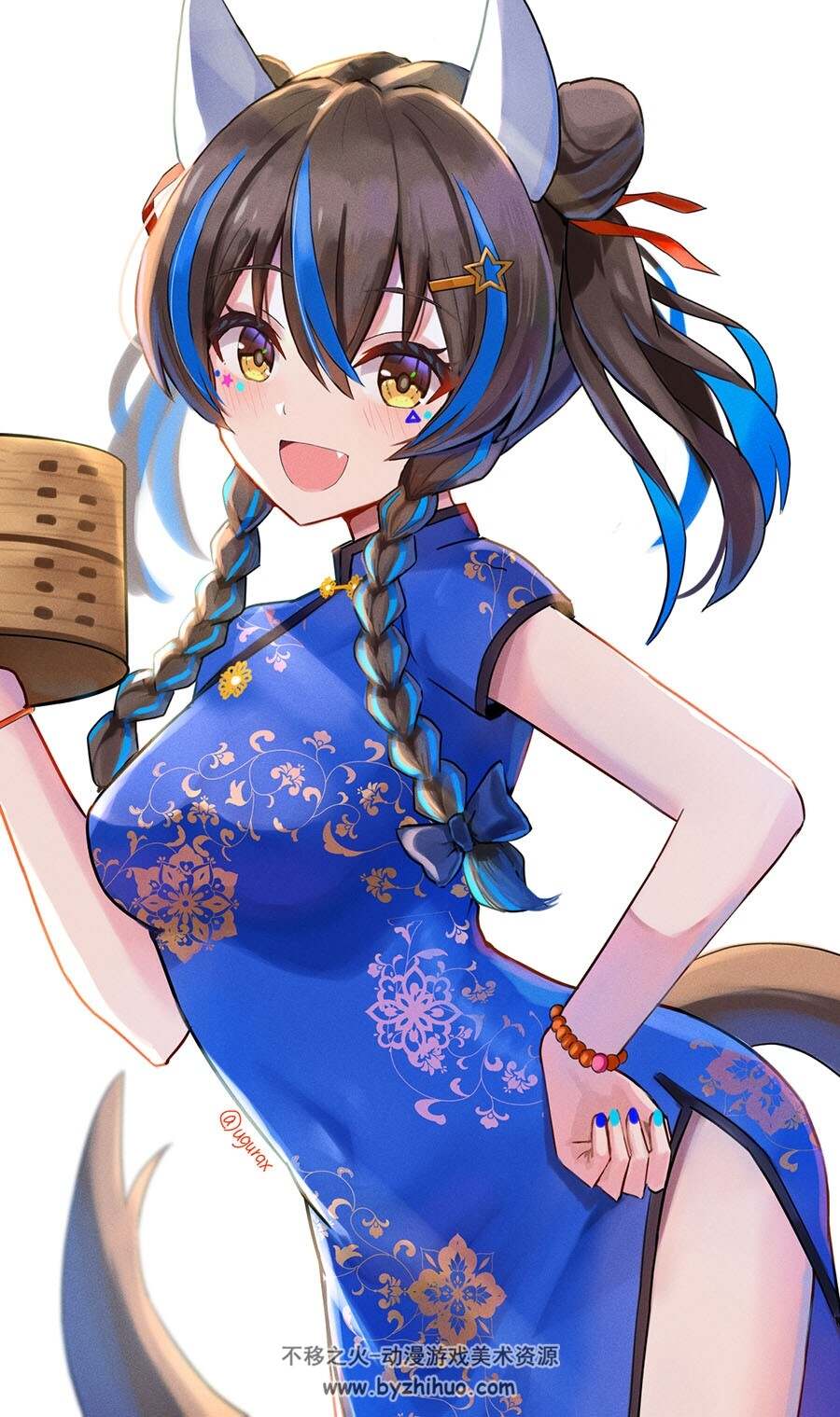 日本插画师うぐら ugurax 大拓太阳神插画作品图包 百度网盘下载