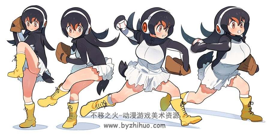 画师 かずえ 可爱角色插画作品图包 百度网盘下载