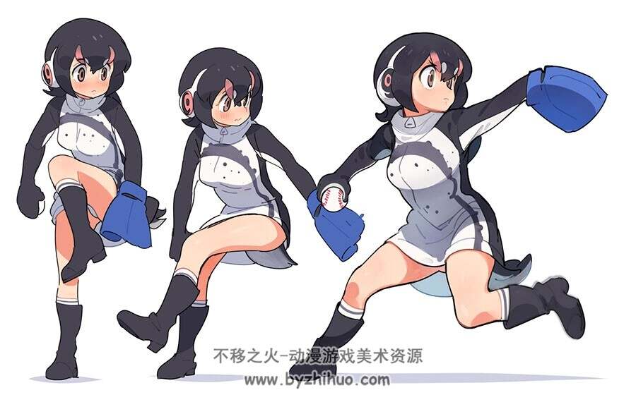 画师 かずえ 可爱角色插画作品图包 百度网盘下载