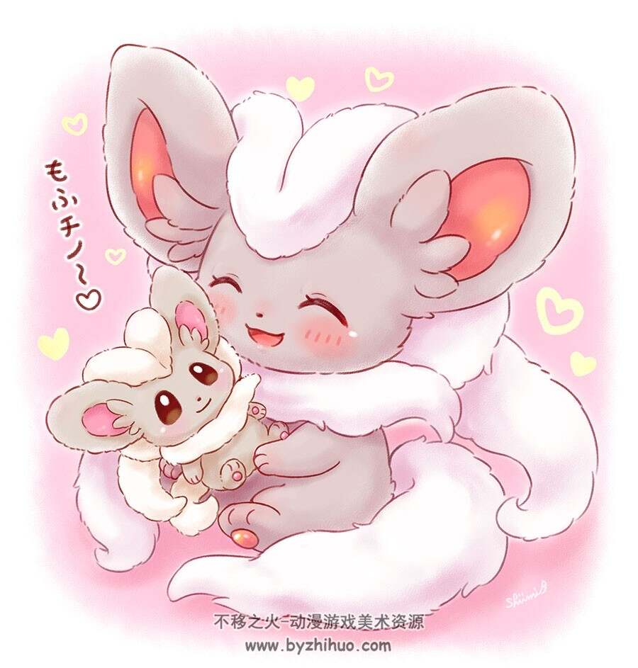 日本插画师椎み shiimiwan 动漫角色插画作品图包 百度网盘下载