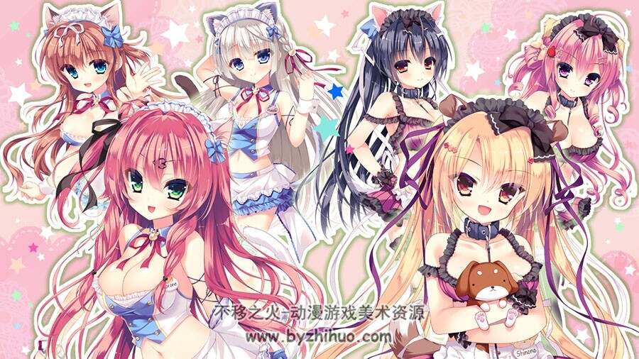 わんにゃん☆アラモード！游戏CG图包 百度网盘下载