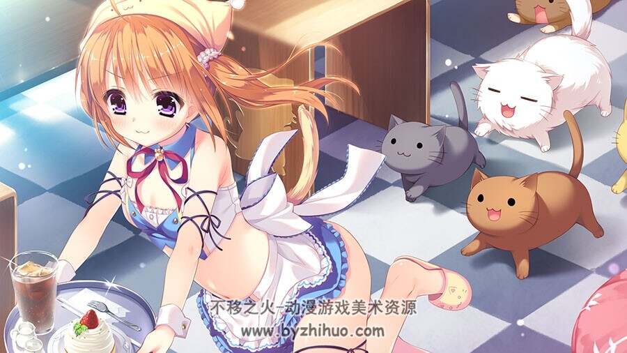 わんにゃん☆アラモード！游戏CG图包 百度网盘下载