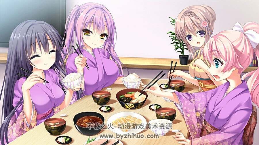 ごほうしアクマとオシオキてんし 游戏CG和立绘图包 百度网盘下载