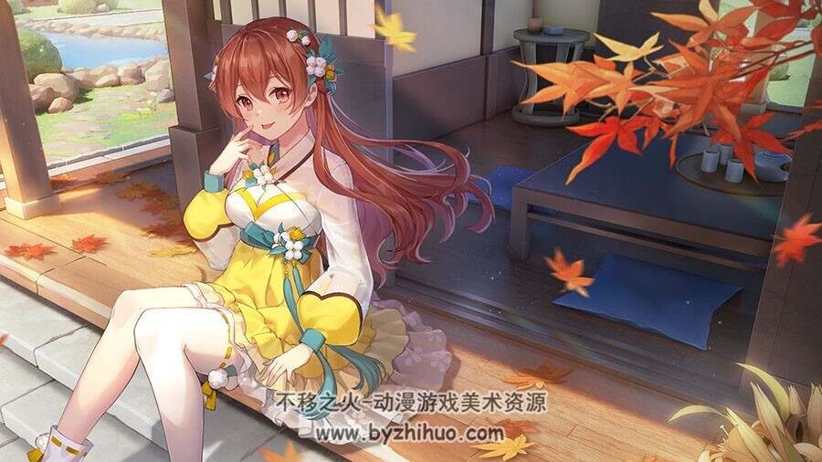 少女咖啡枪2：双生视界 角色壁纸图包 百度网盘下载