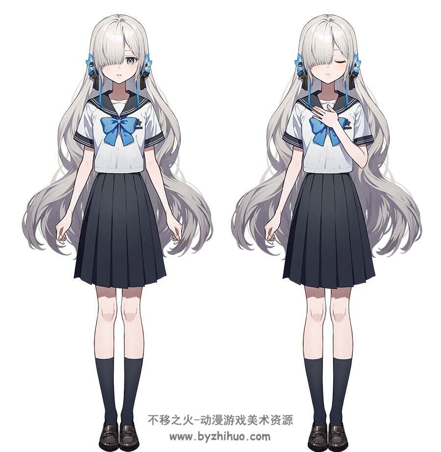 虚拟心链~异世界情绪梦想曲 角色立绘图包 百度网盘下载