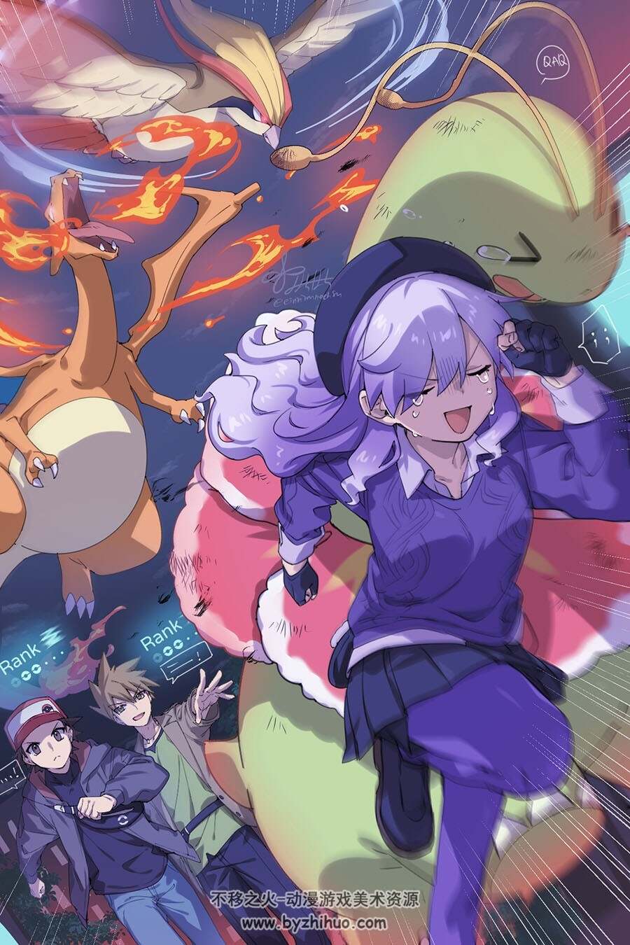 Pixiv 月榜2026年04月插画图包 百度网盘下载