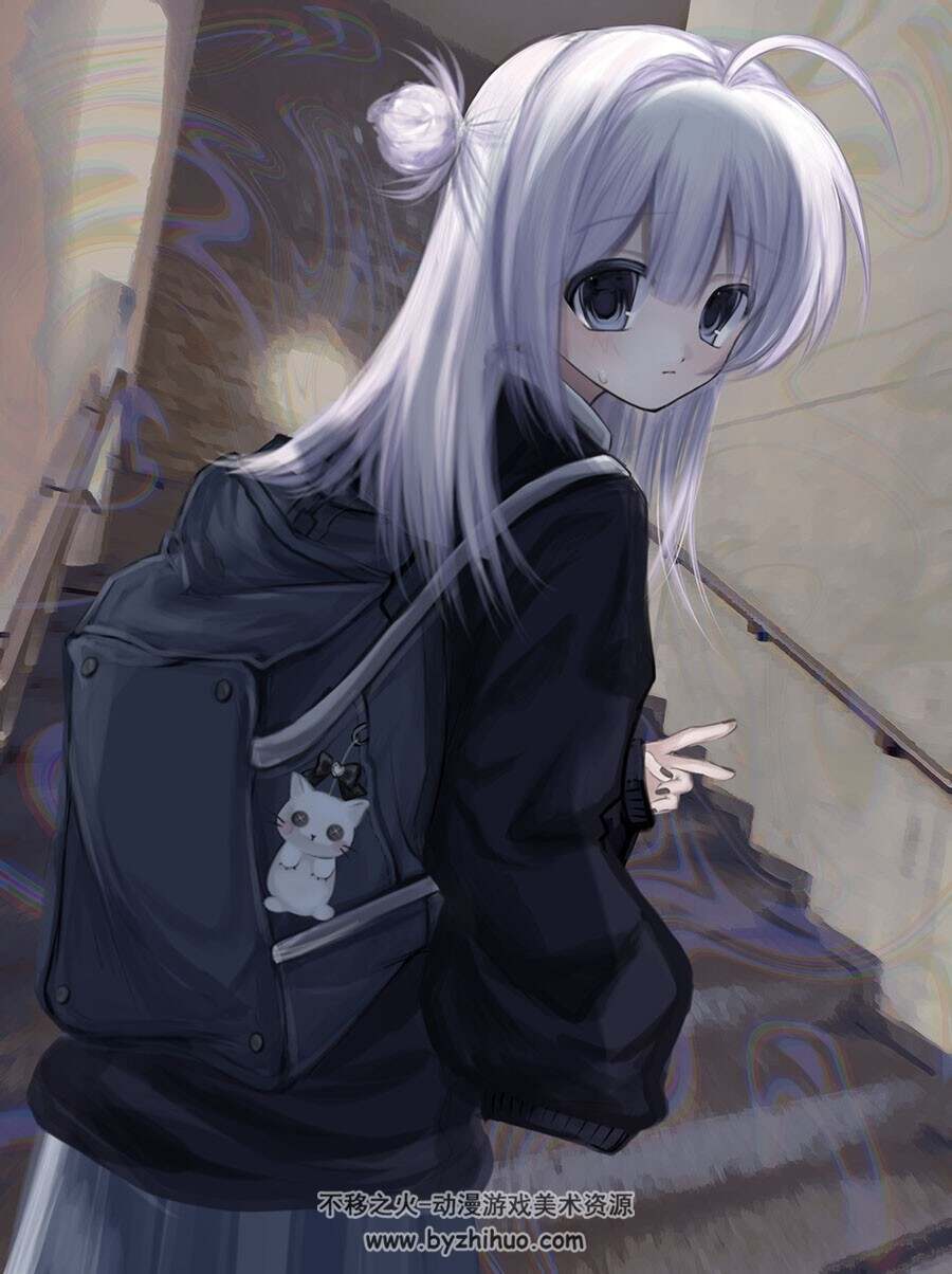 画师 おやすみ 二次元角色插画图包 百度网盘下载