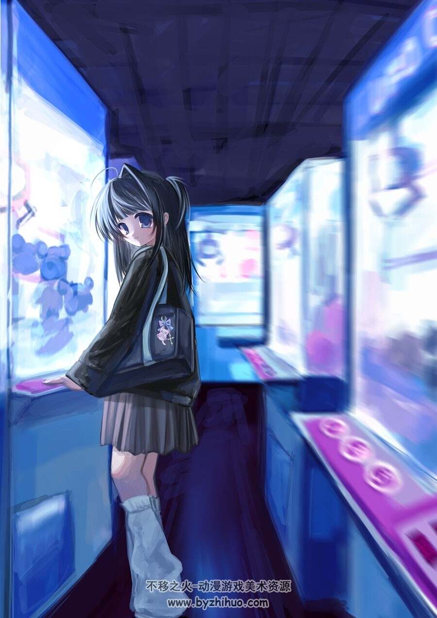 画师 おやすみ 二次元角色插画图包 百度网盘下载