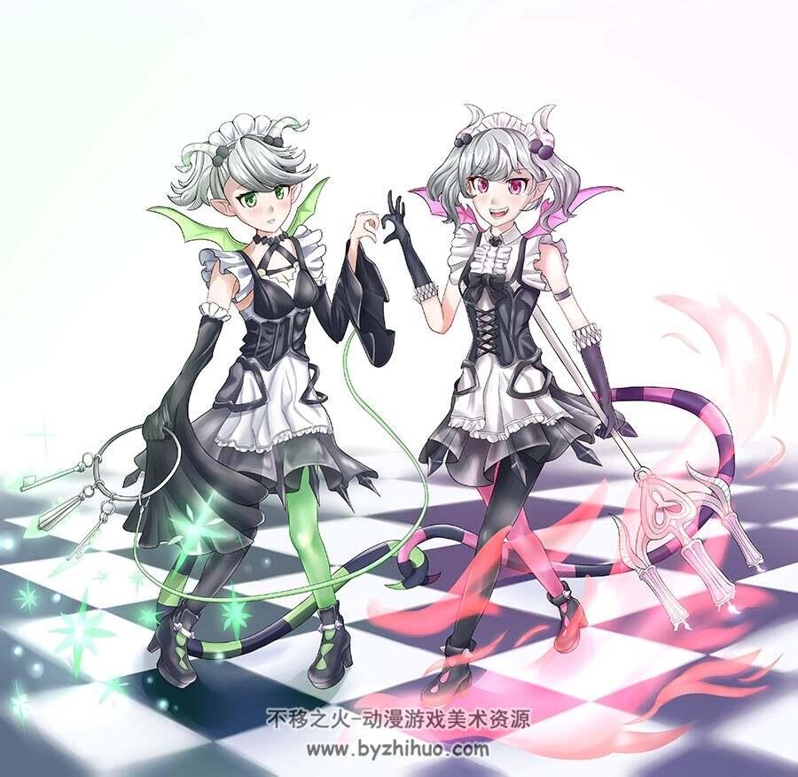 画师 NoriMori 二次元角色壁纸插画图包 百度网盘下载