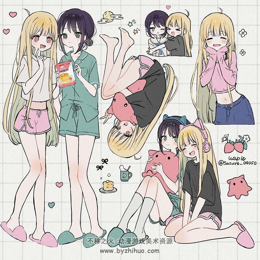 Pixiv 月榜2026年03月二次元插画图包 百度网盘下载 242P