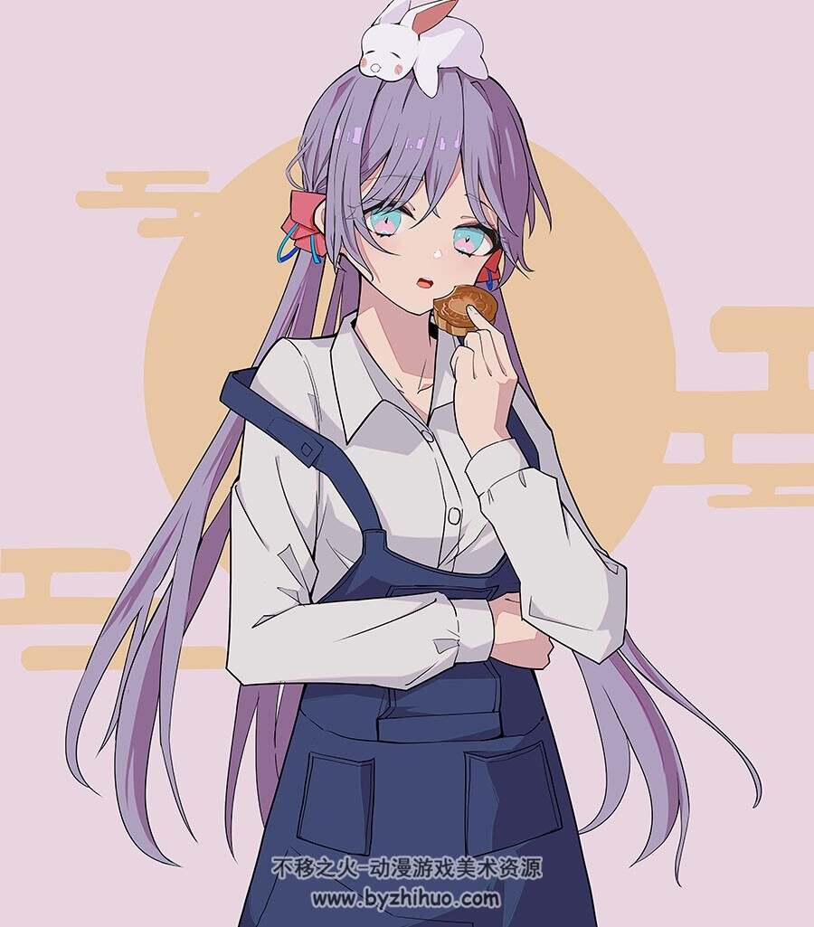 画师Hano 动漫人物插画作品图包 百度网盘下载