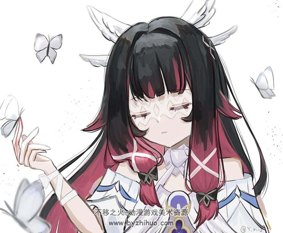 画师こゆき“哥伦比娅”同人插画作品图包 百度网盘下载