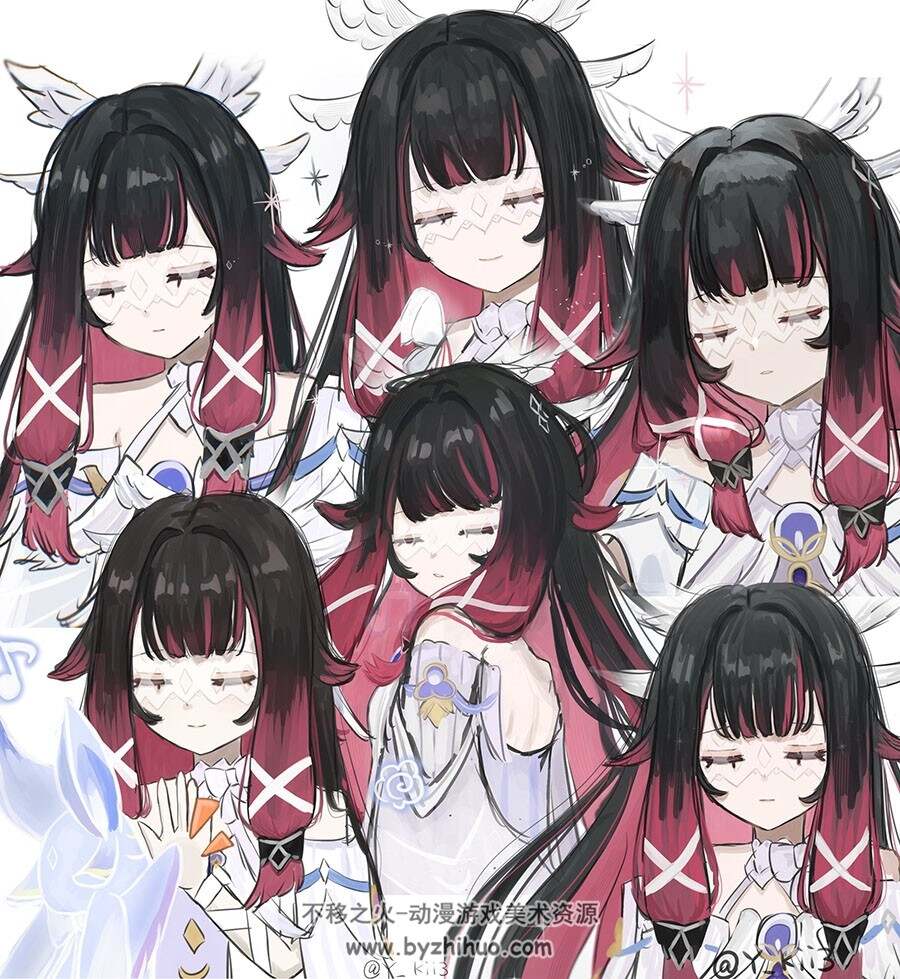 画师こゆき“哥伦比娅”同人插画作品图包 百度网盘下载